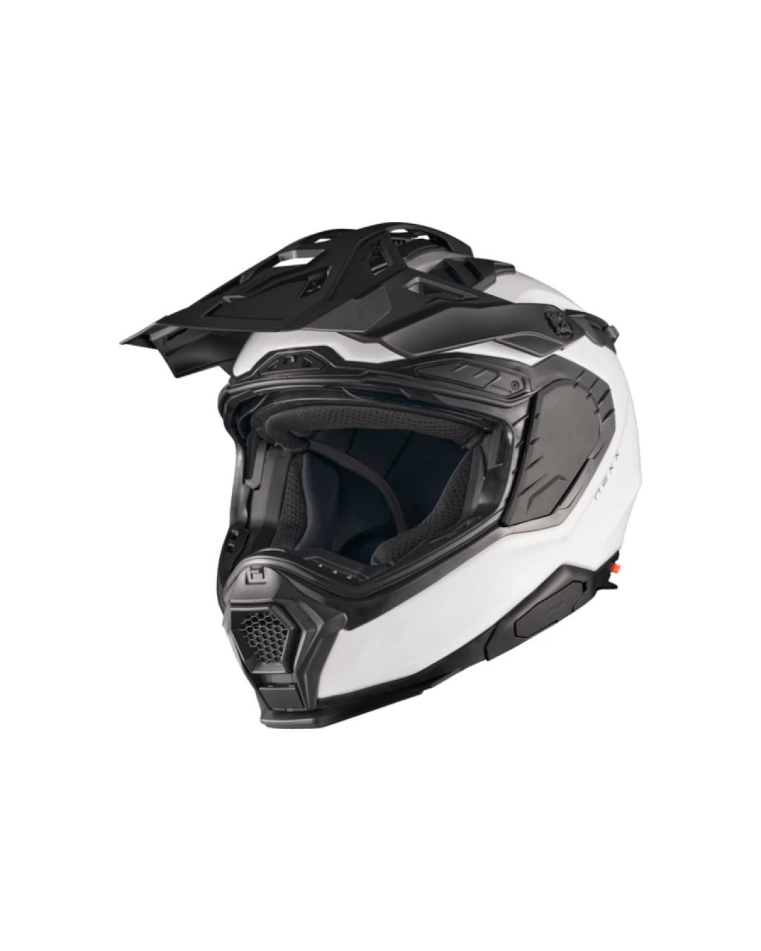 Адвенчър каска NEXX X.WED3 PLAIN BLACK MT