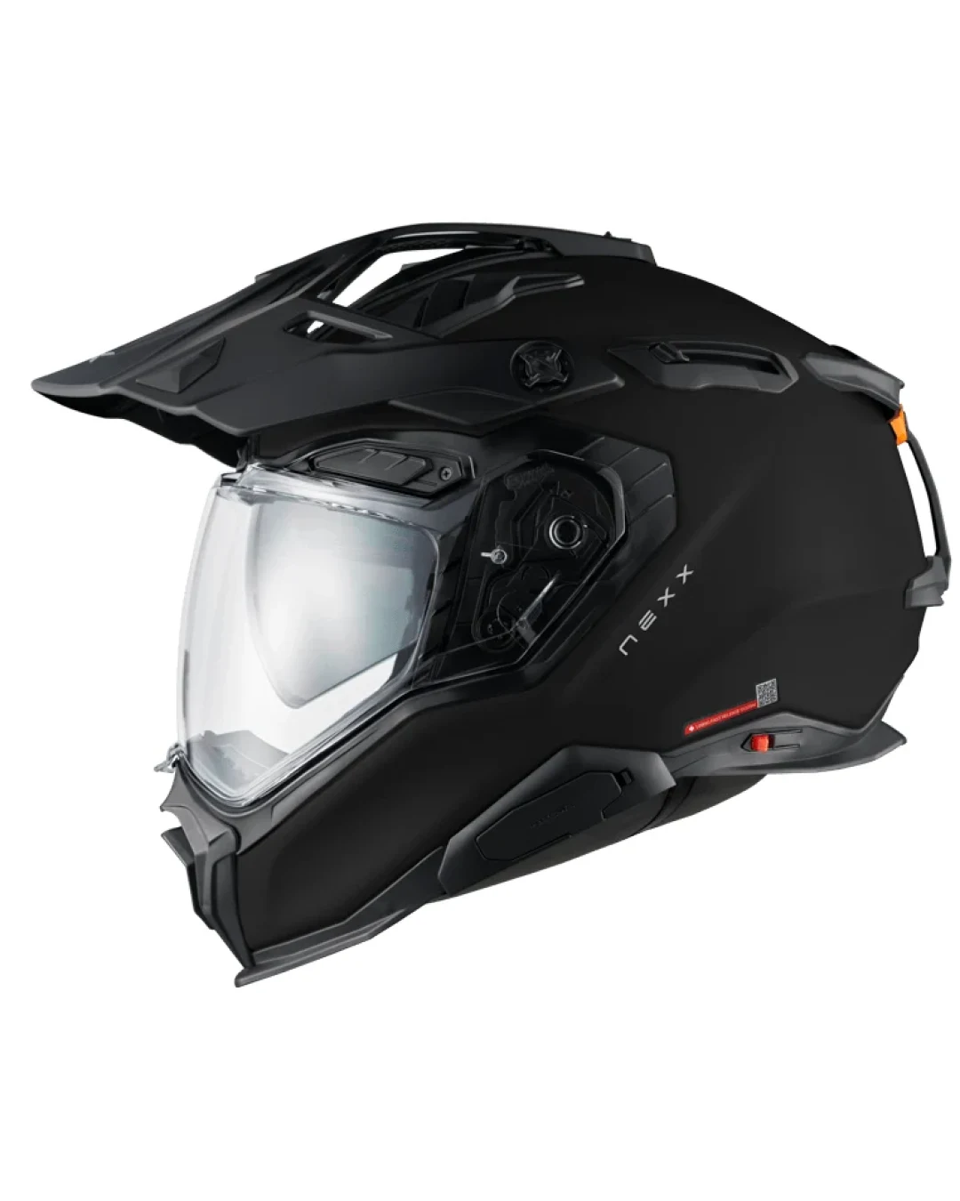 Адвенчър каска NEXX X.WED3 PLAIN BLACK MT