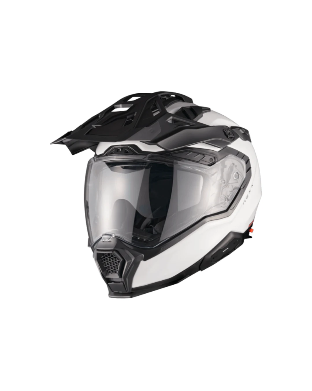 Адвенчър каска NEXX X.WED3 PLAIN WHITE