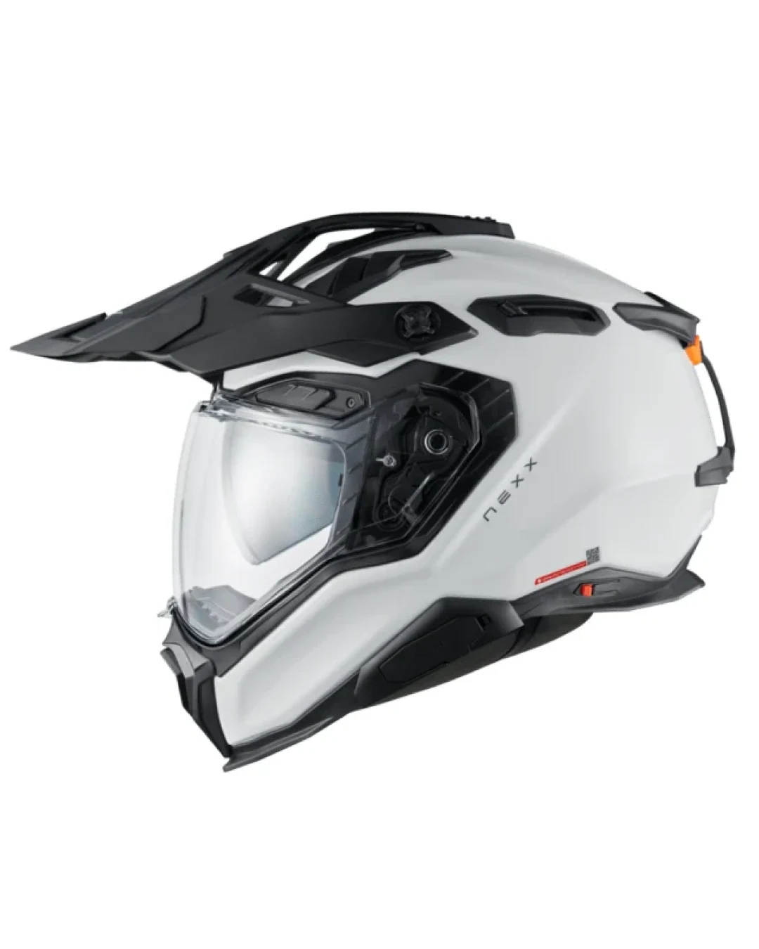 Адвенчър каска NEXX X.WED3 PLAIN WHITE