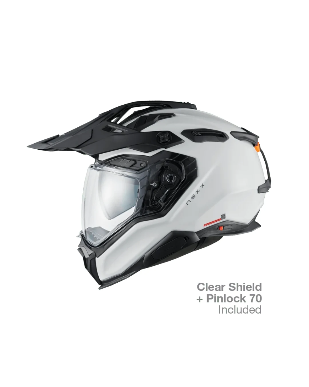 Адвенчър каска NEXX X.WED3 TRAILMANIA GREY ORANGE MATT