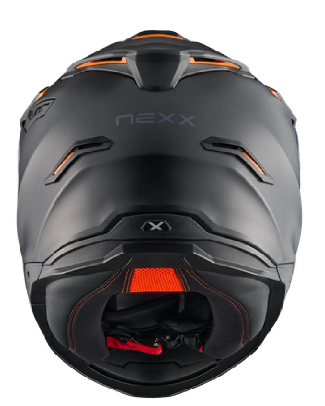 Адвенчър каска NEXX  Y.TRAVL PLAIN BLACK