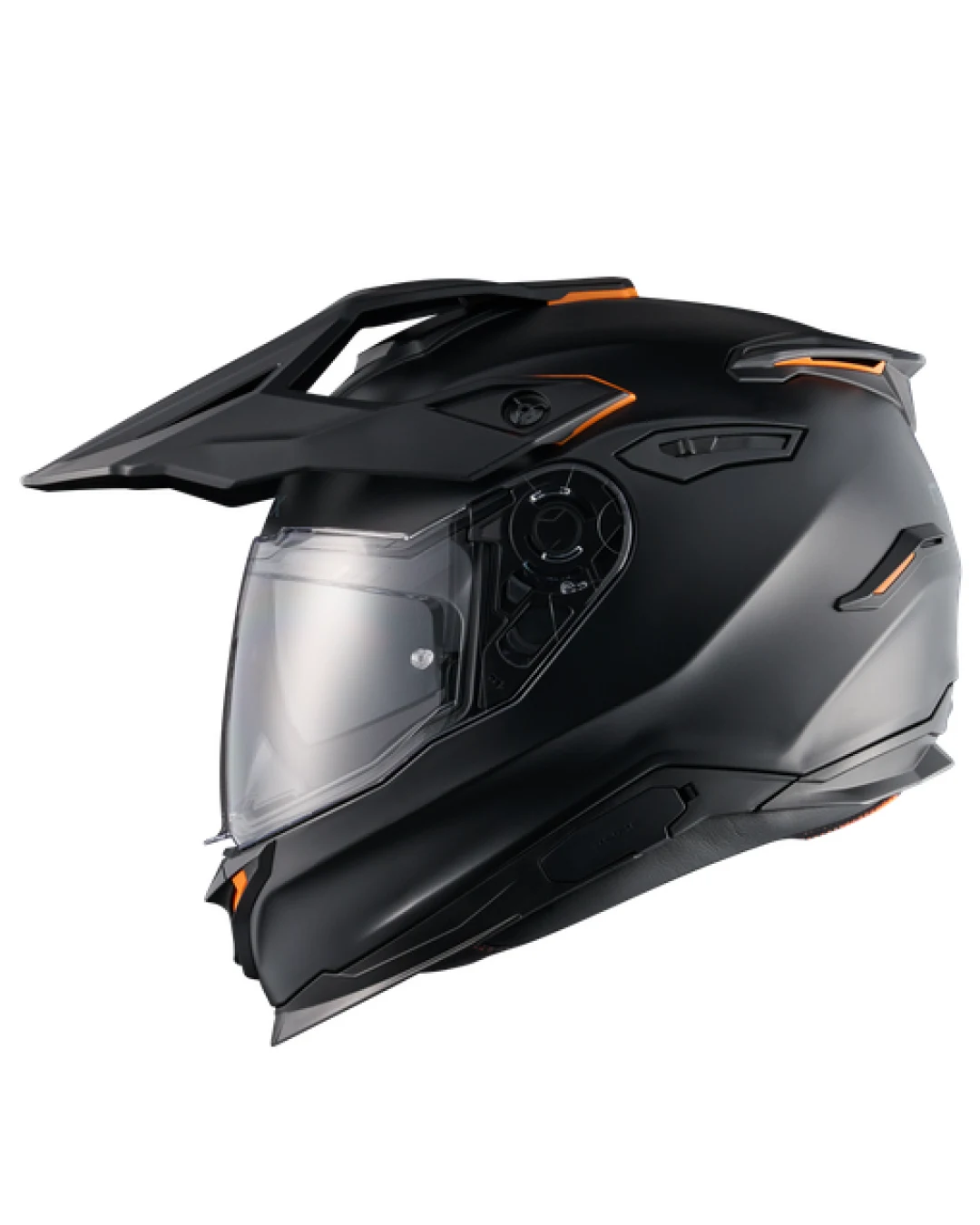 Адвенчър каска NEXX  Y.TRAVL PLAIN BLACK