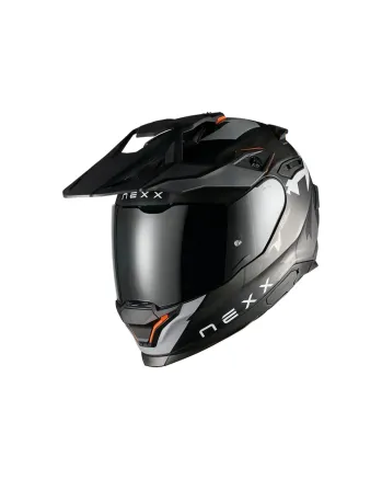 Адвенчър каска NEXX Y.TRAVL PRIMAL BLACK GREY MATT