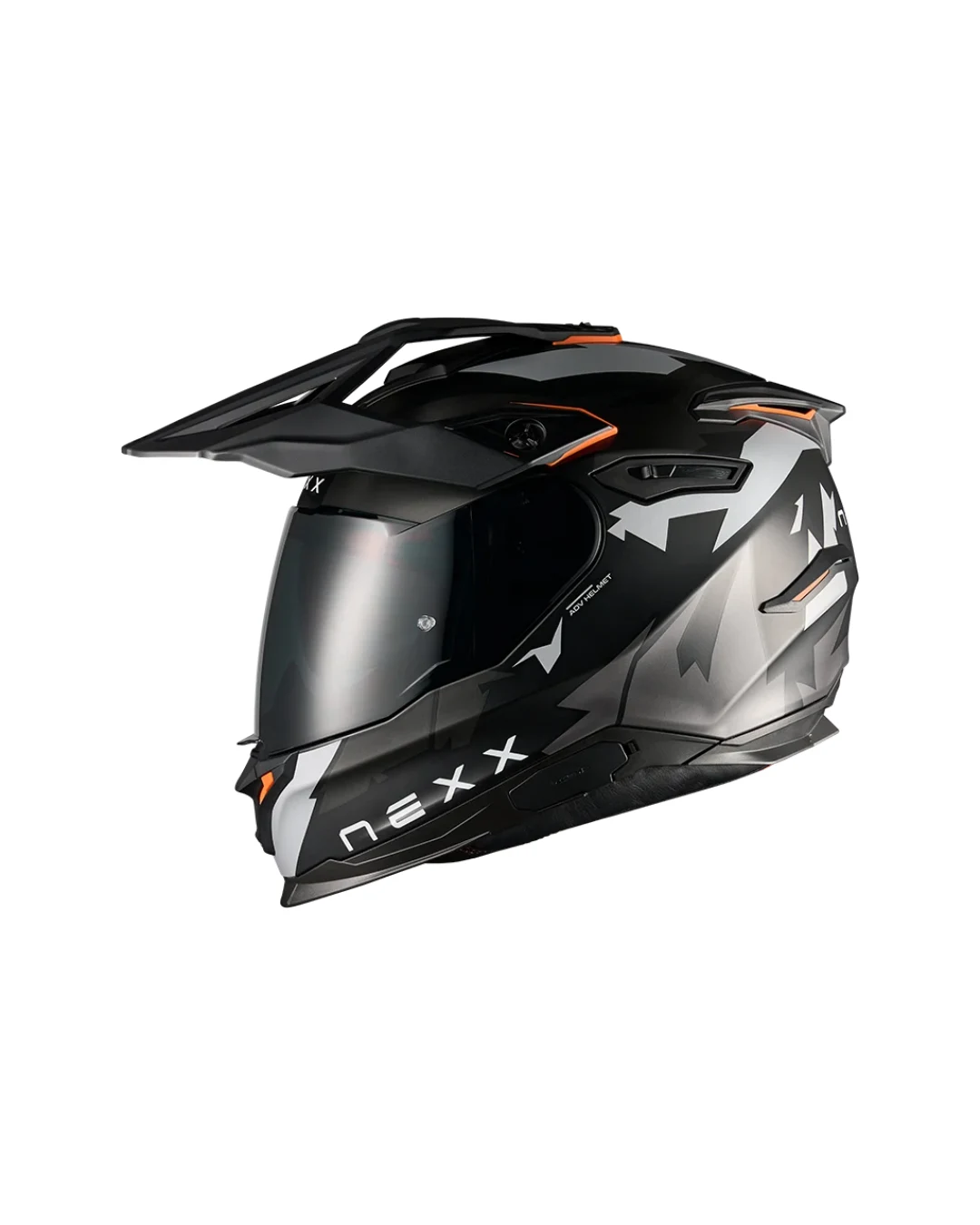 Адвенчър каска NEXX Y.TRAVL PRIMAL BLACK GREY MATT