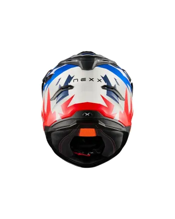 Адвенчър каска NEXX Y.TRAVL PRIMAL BLUE RED