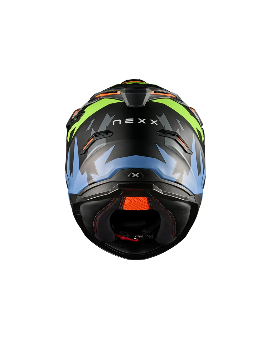 Адвенчър каска NEXX Y.TRAVL PRIMAL NEON BLACK MATT