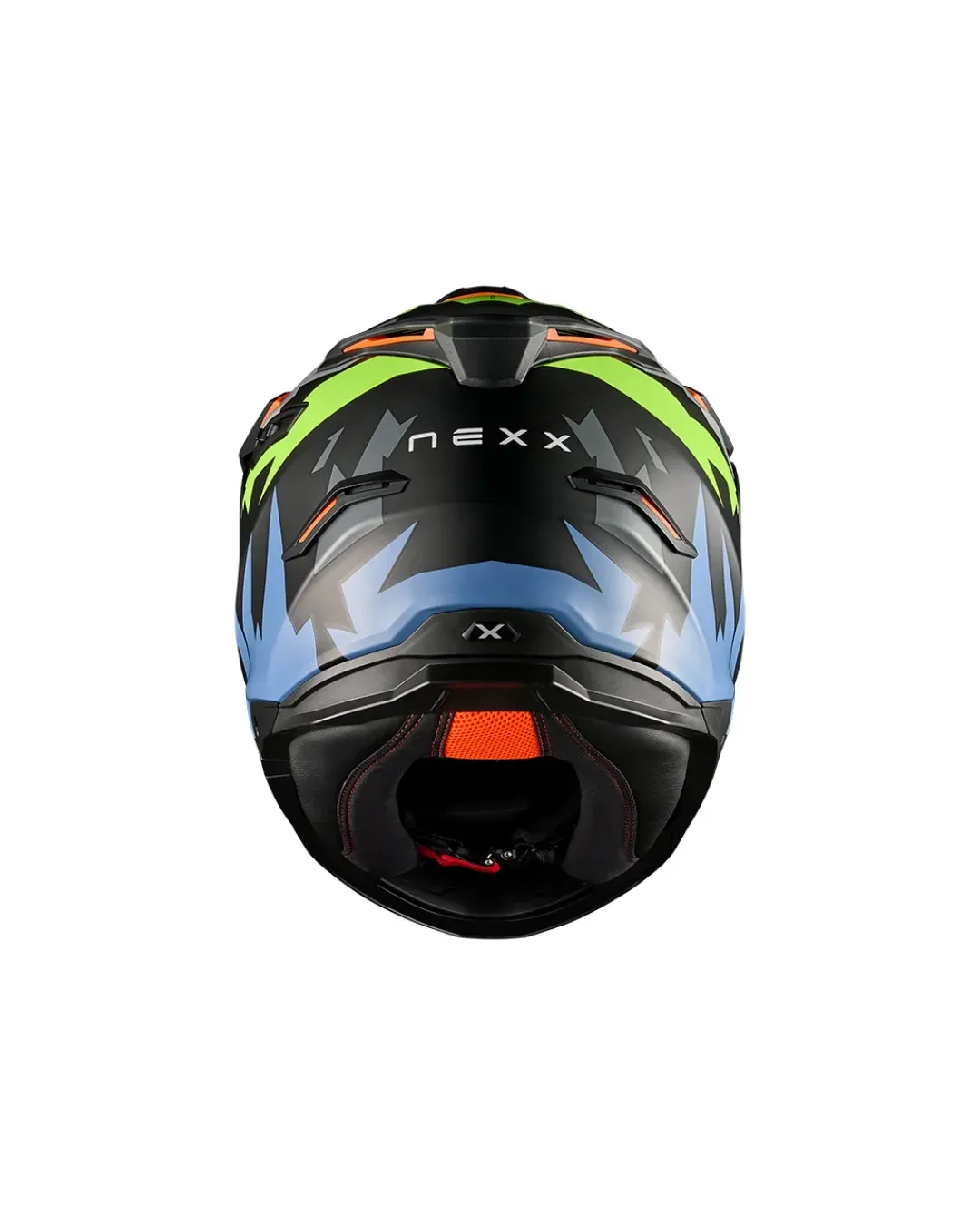 Адвенчър каска NEXX Y.TRAVL PRIMAL NEON BLACK MATT