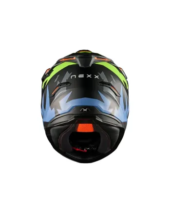 Адвенчър каска NEXX Y.TRAVL PRIMAL NEON BLACK MATT