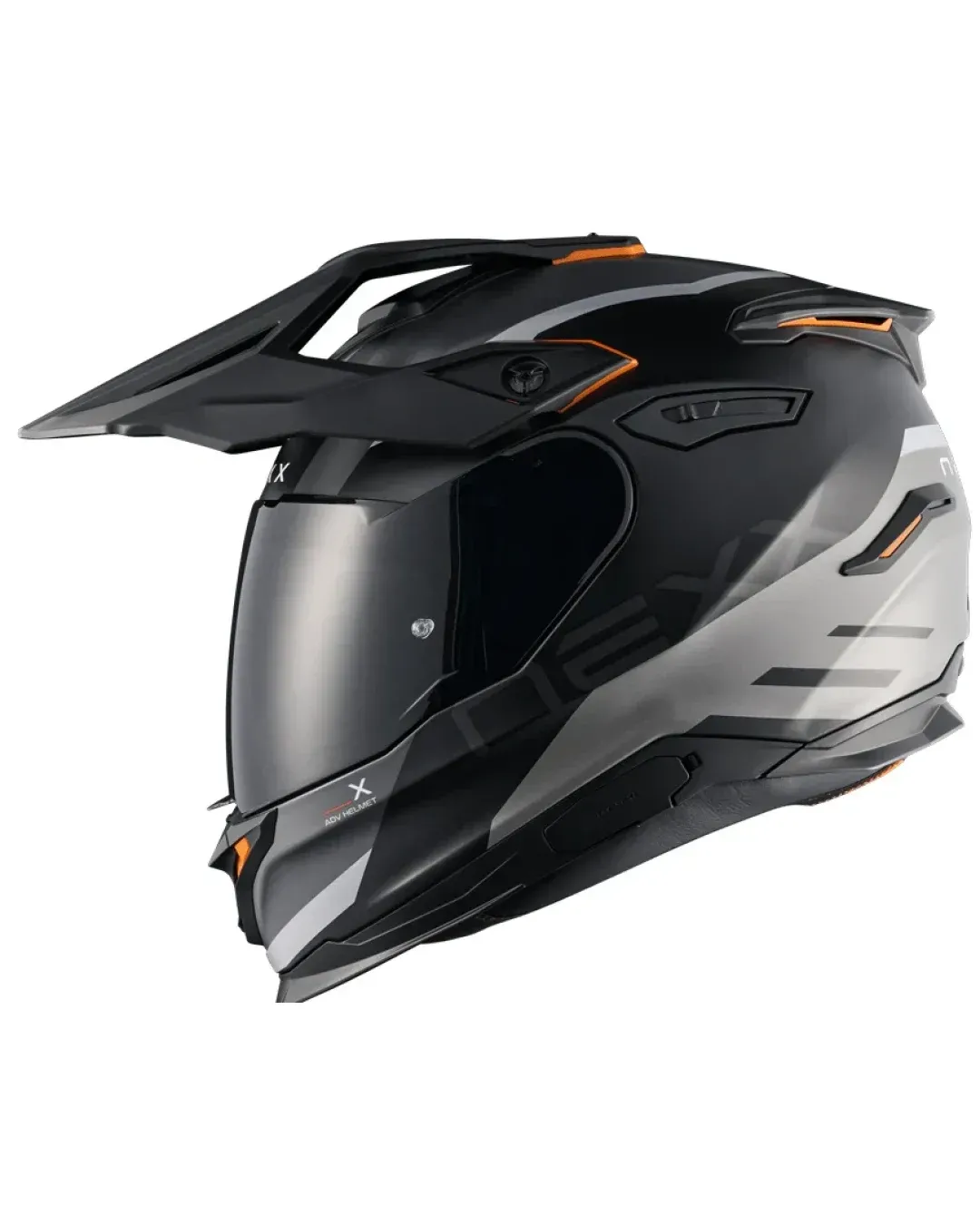 Адвенчър каска NEXX Y.TRAVL QUEST BLACK GRAY