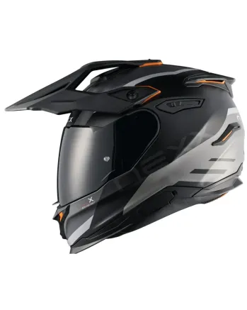 Адвенчър каска NEXX Y.TRAVL QUEST BLACK GRAY