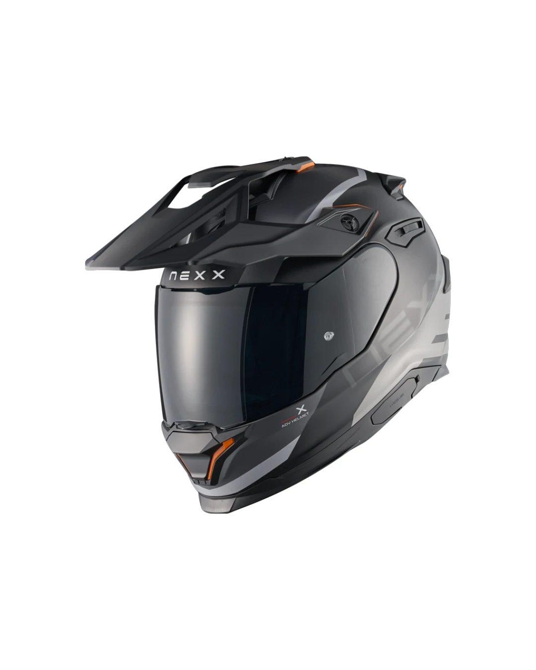 Адвенчър каска NEXX  Y.TRAVL QUEST BLACK GREY MATT
