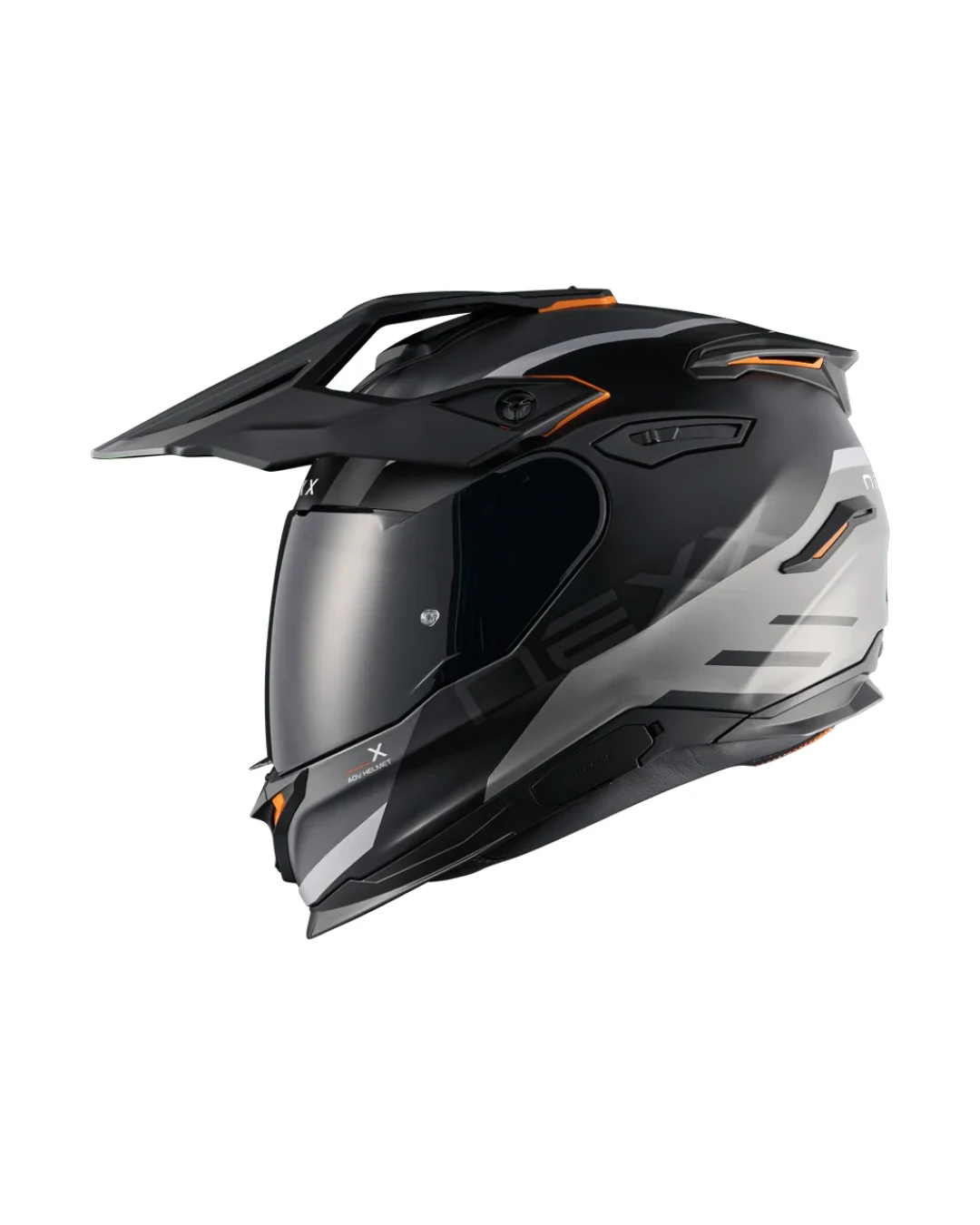 Адвенчър каска NEXX  Y.TRAVL QUEST BLACK GREY MATT