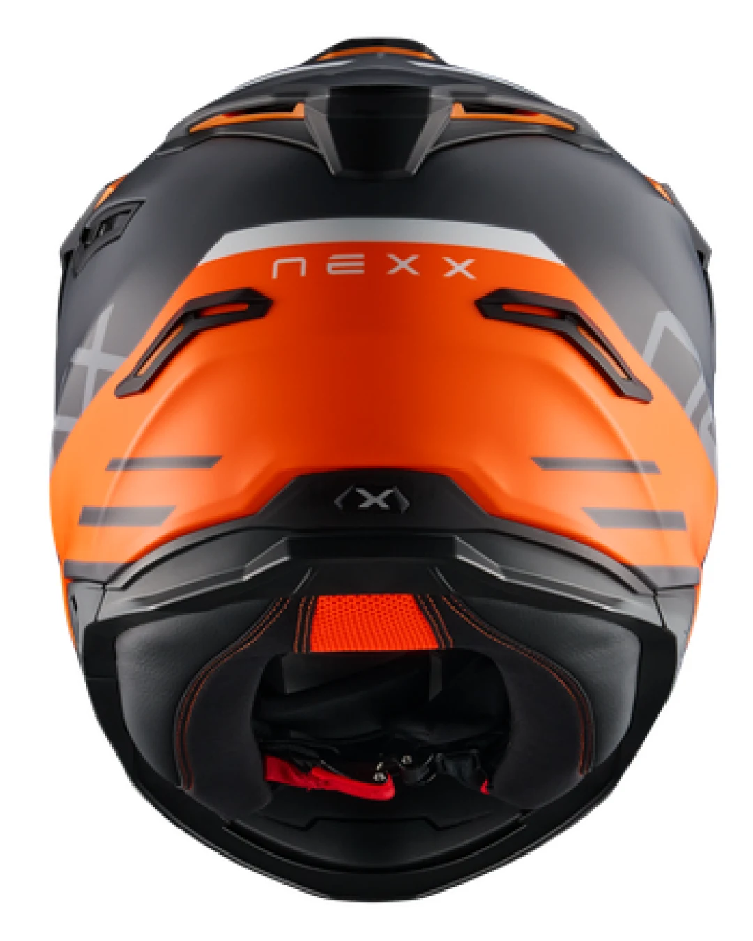 Адвенчър каска NEXX  Y.TRAVL QUEST ORANGE MATT