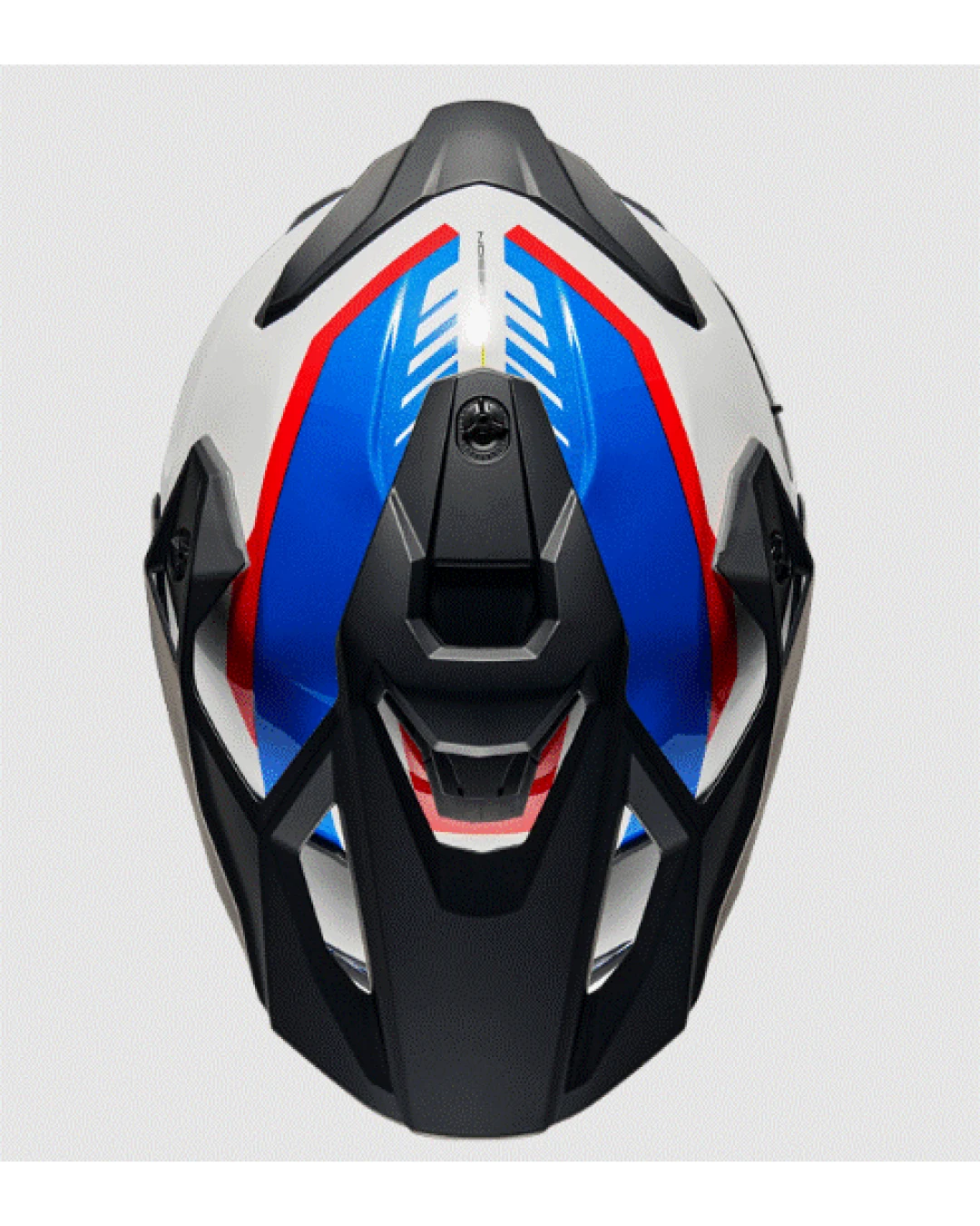 Адвенчър каска NEXX  Y.TRAVL QUEST WHITE/BLUE/RED