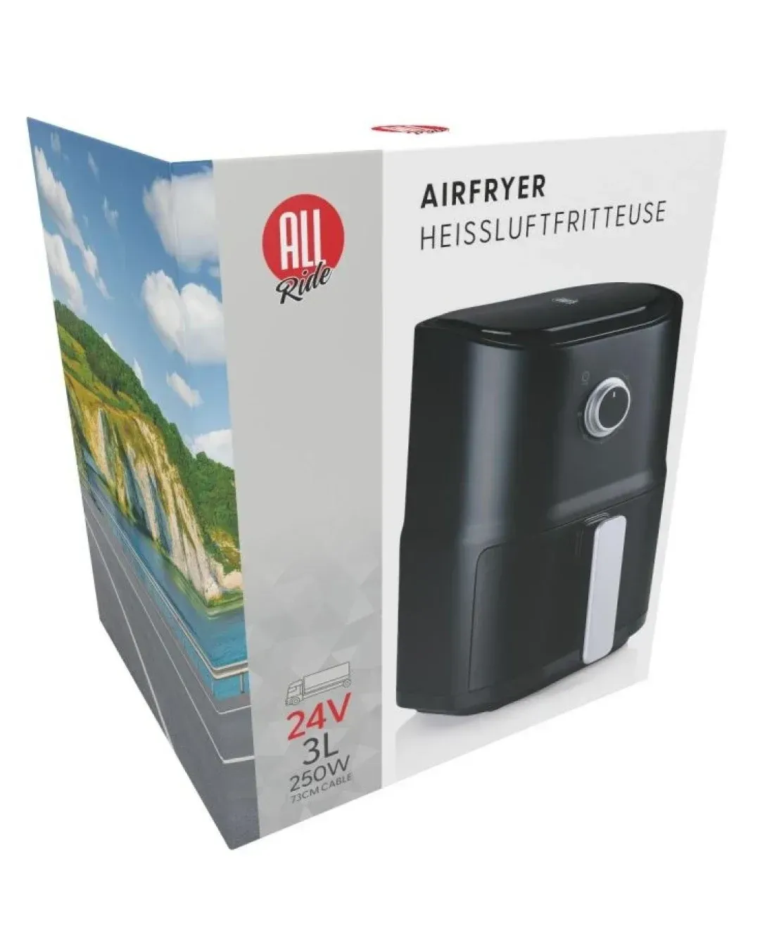 Air fryer - Еър Фрайър ALL RIDE 24V, 250W, 3L – за камиони и автомобили