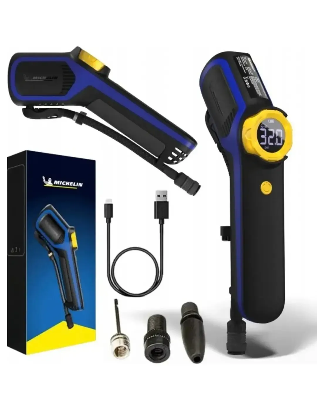 Акумулаторен компресор за гуми Michelin Top Up Mini