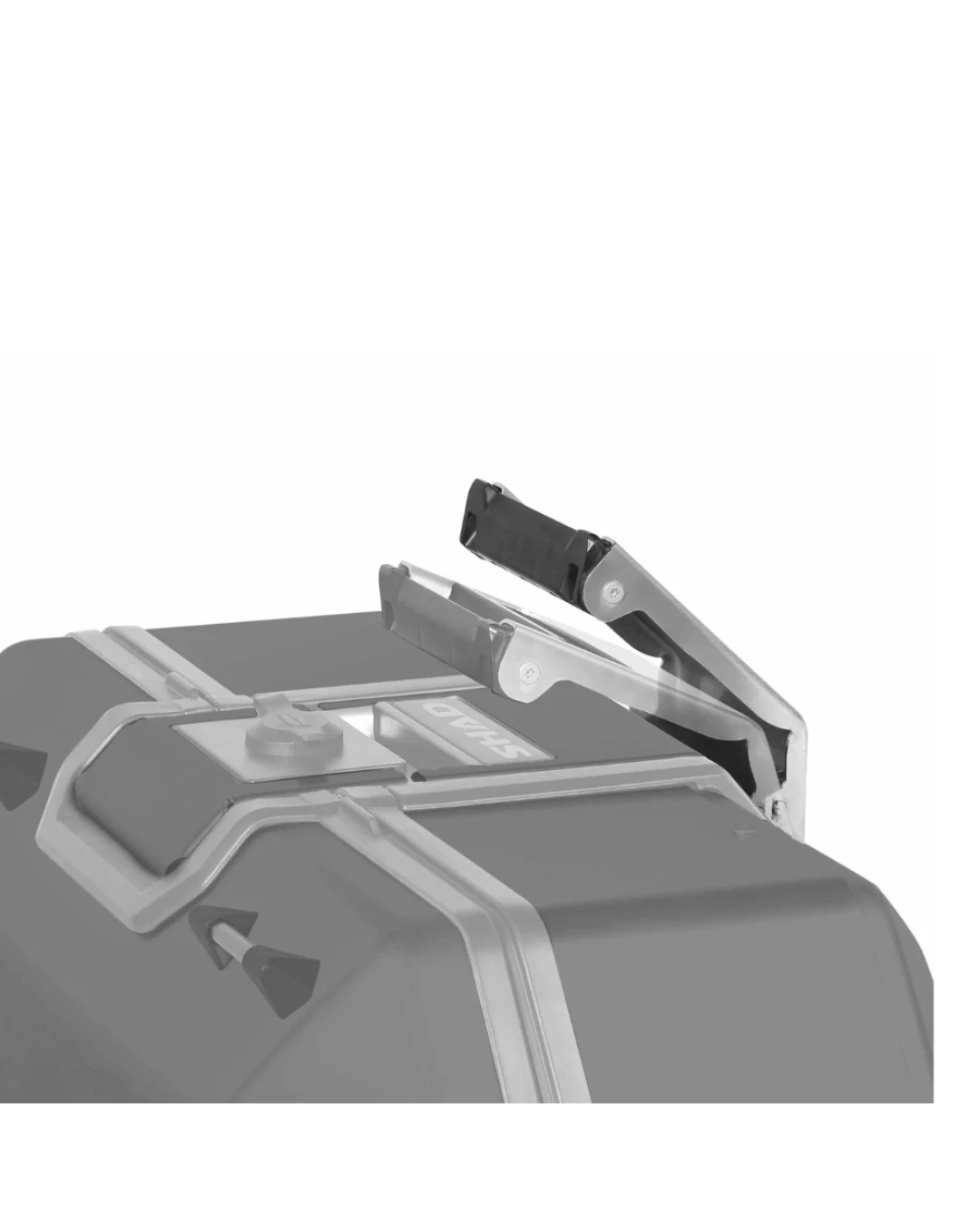 Алуминиев мото куфар SHAD TR55 Pure Black Черен - 55 литра