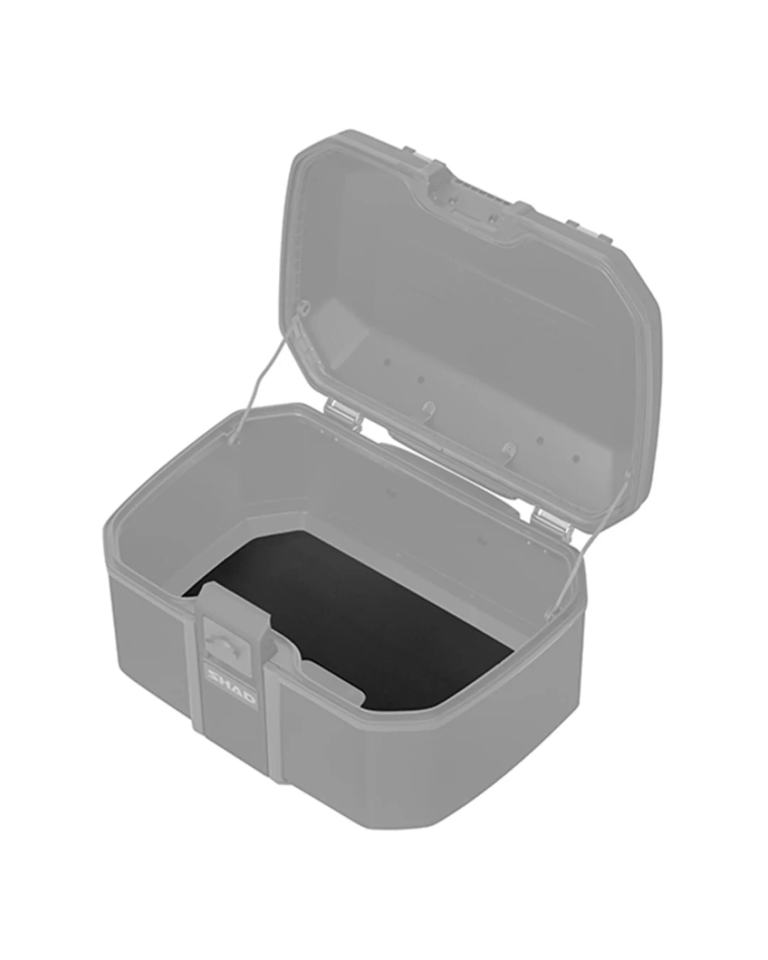 Алуминиев мото куфар SHAD TR55 Pure Black Черен - 55 литра