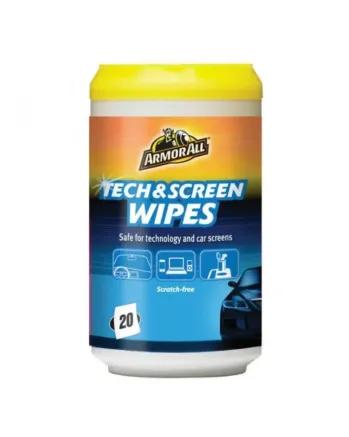 Мокри кърпи за почистване Armor All Tech & Screen Wipes (20 броя)
