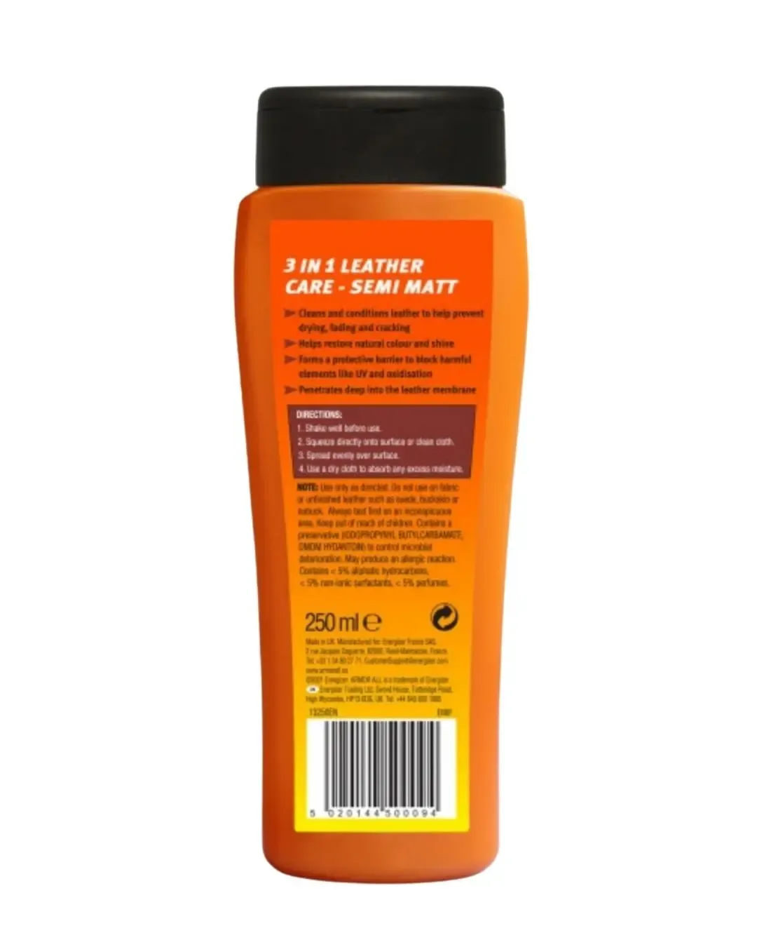 Препарат за Кожа 3 в 1 Armor All Leather Care (250 мл)