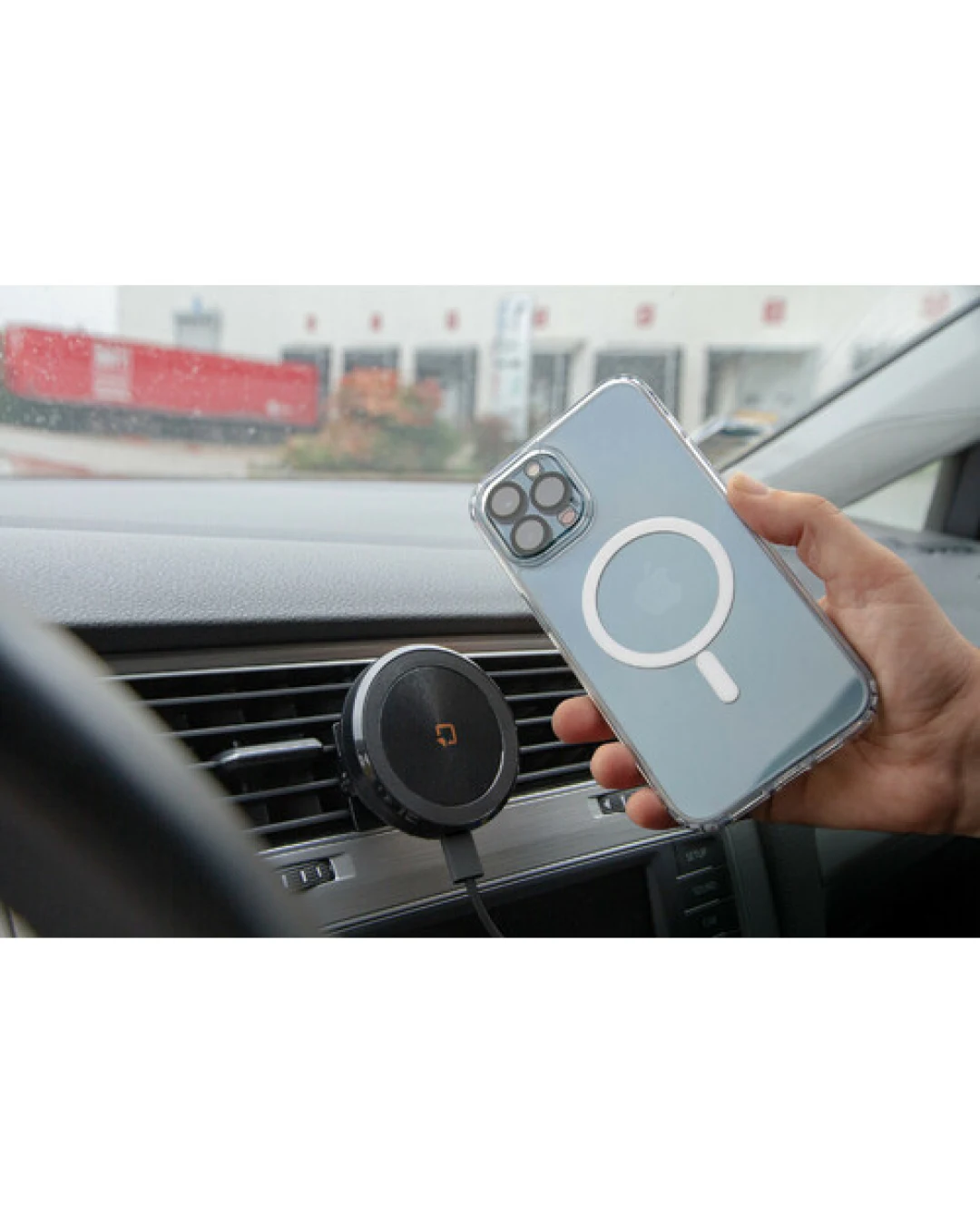 Автомобилна стойка за вентилационен отвор OPTILINE Mag Wireless Airvent