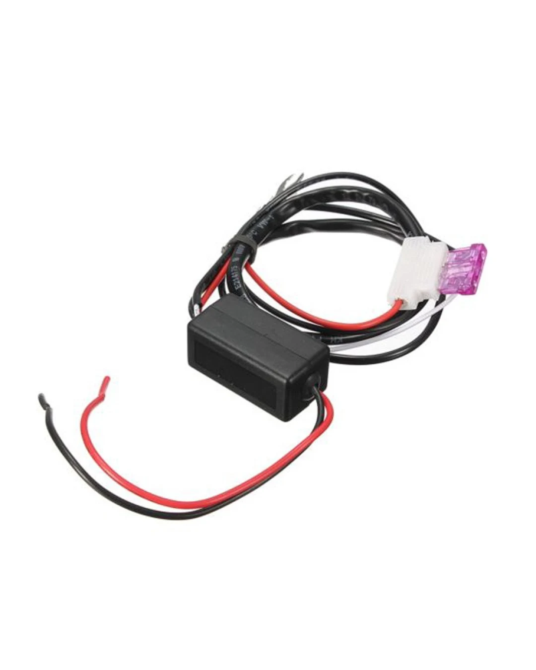Автомобилно реле за LED дневни светлини с DRL контрол и димер ON/OFF - 12V