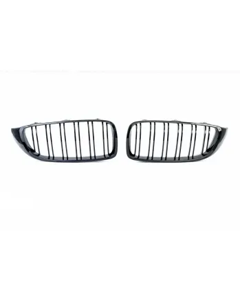 Бъбреци Решетки За БМВ BMW F32 F33 F36 Черен Гланц М4 Тип След 2013