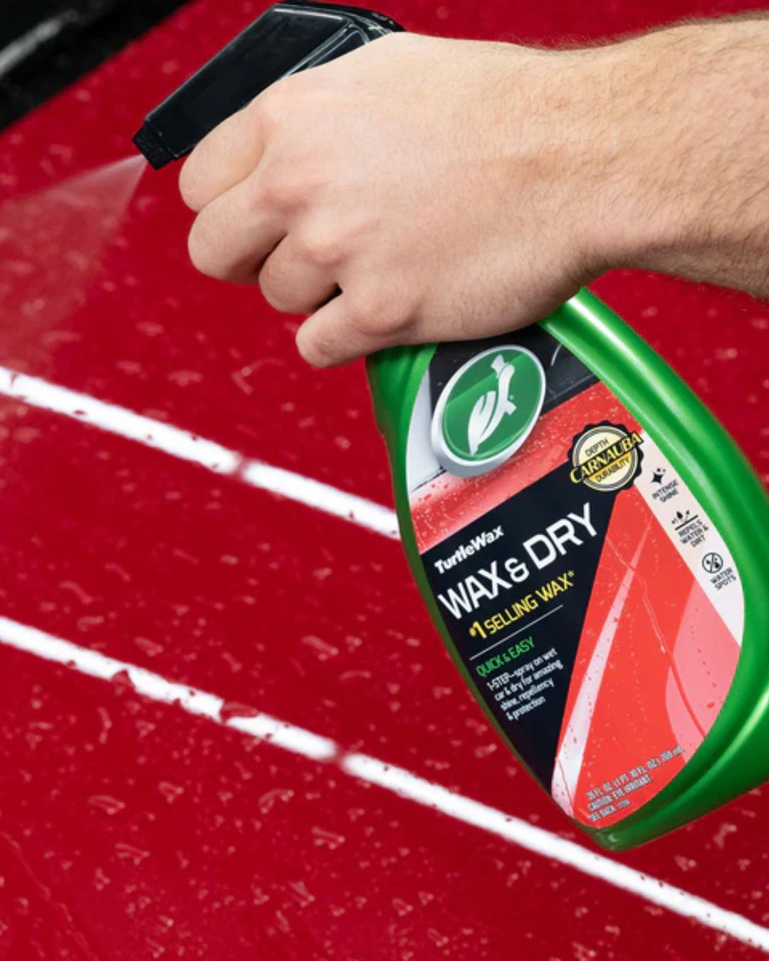 Бърза Спрей Вакса Turtle Wax Wax & Dry Spray Wax 500 мл
