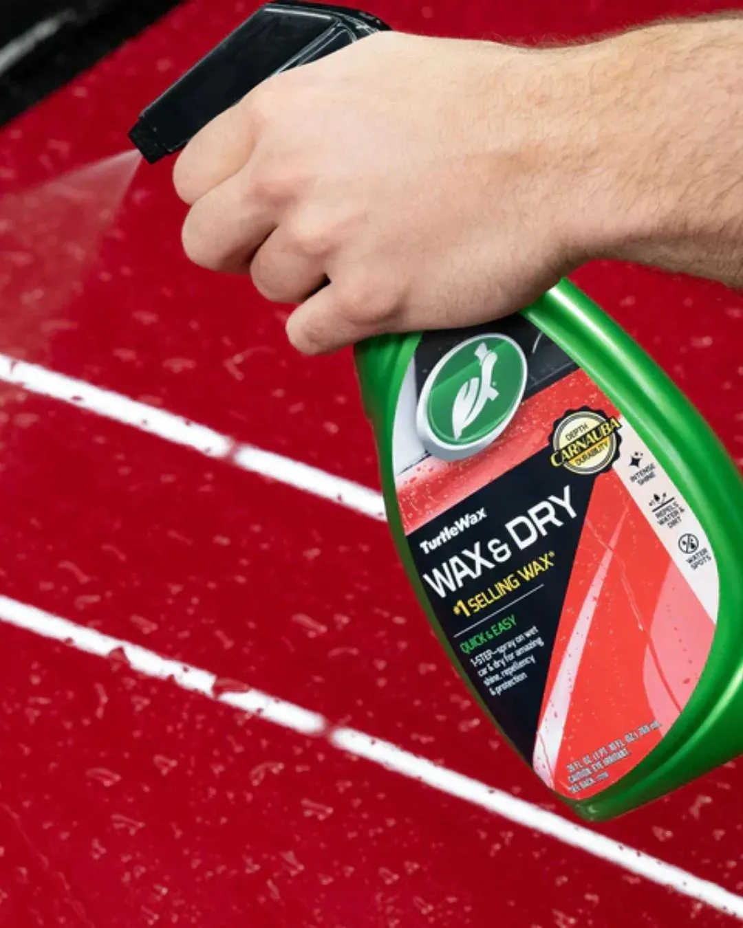 Бърза Спрей Вакса Turtle Wax Wax & Dry Spray Wax 500 мл