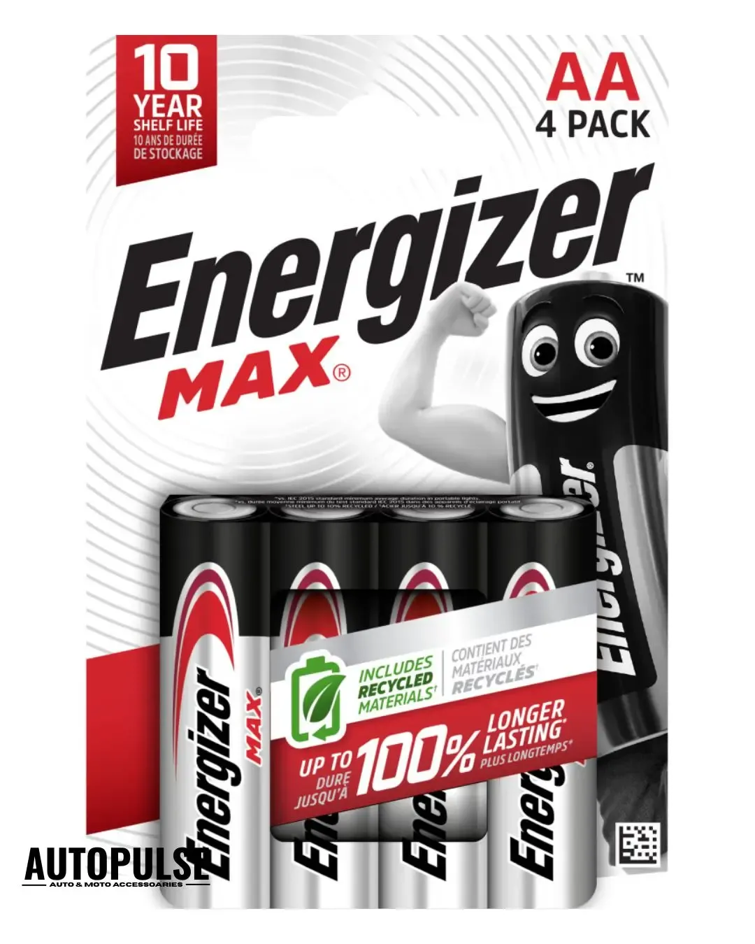 Батерии Energizer MAX AA (1.5 V) 4 бр.