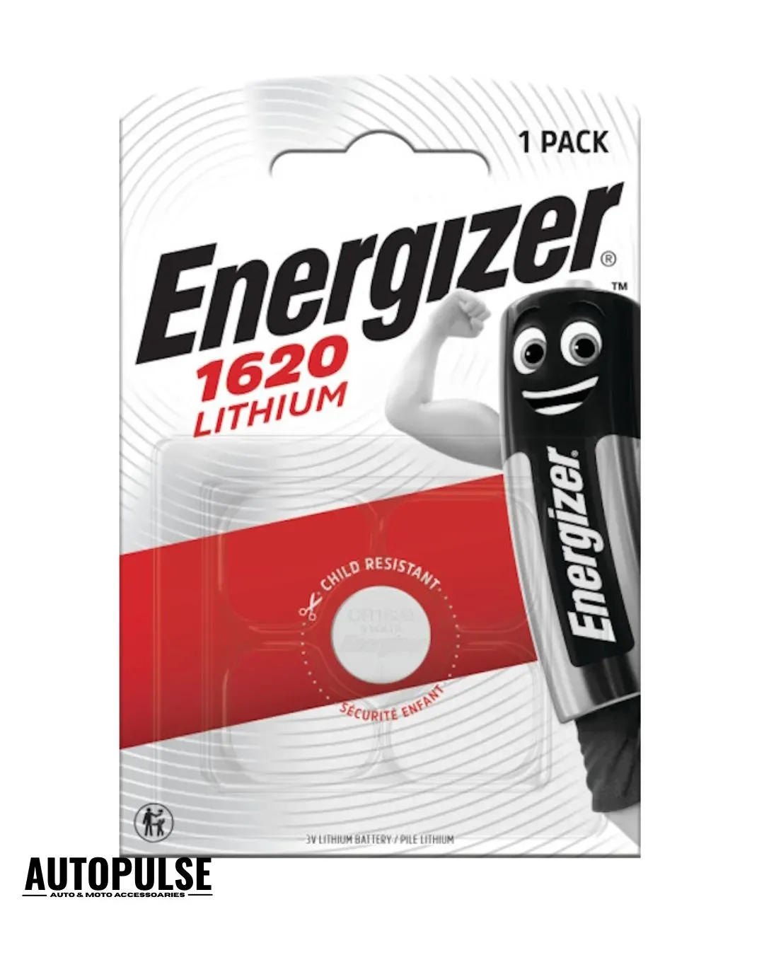 Батерия Energizer 1620 Lithium (3V) 1 бр.