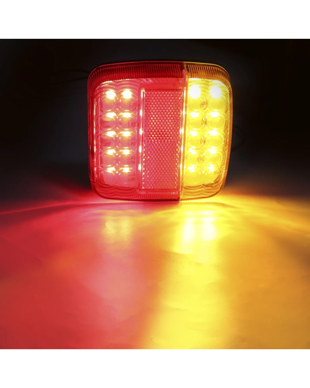 Безжични Wireless Лед Led Стопове с Магнит 12V 24V за Ремарке Каравана Платформа 5 Функции