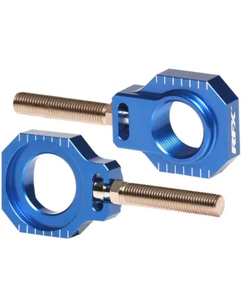 Блок втулка за задна ос RFX Pro 2 Rear Axle Adjuster Blocks - Blue Husqvarna FE 14-23 / TE 14-23