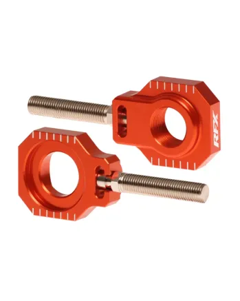 Блок втулка за задна ос RFX Pro 2 Rear Axle Adjuster Blocks - Orange KTM 125/250/250F/350/450