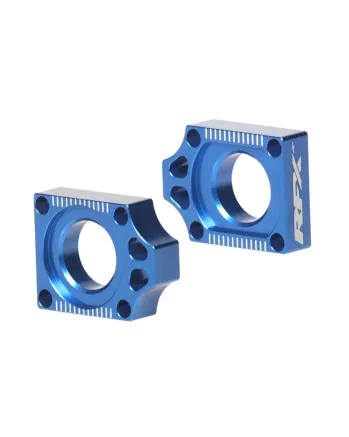 Блок втулка за задна ос RFX Pro Rear Axle Adjuster Blocks - Blue YZ 125/250