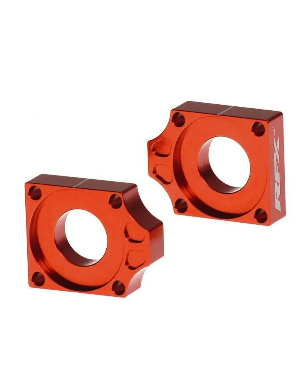 Блок втулка за задна ос RFX Pro Rear Axle Adjuster Blocks ORANGE KTM EXC-F 250/350/450 / EXC 300 23-25