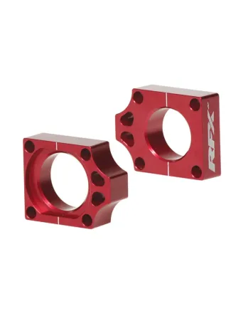 Блок втулка за задна ос RFX Pro Rear Axle Adjuster Blocks (Red) Honda CR 125R/250R 02-07 CRF 250R 04-09