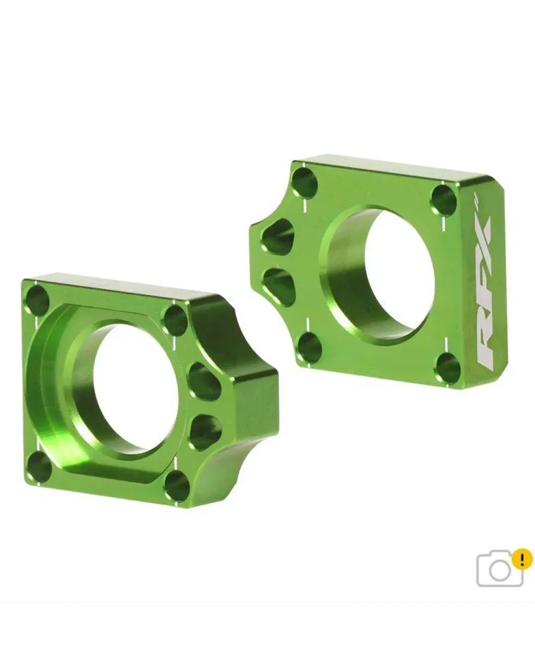 Блок втулка за задна ос RFX Pro Rear Axle Adjuster Blocks - Silver KX 250/450 2025