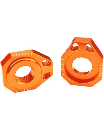 Блок втулка за задна ос SCAR Axle Blocks KTM EXC 02-16 ORANGE
