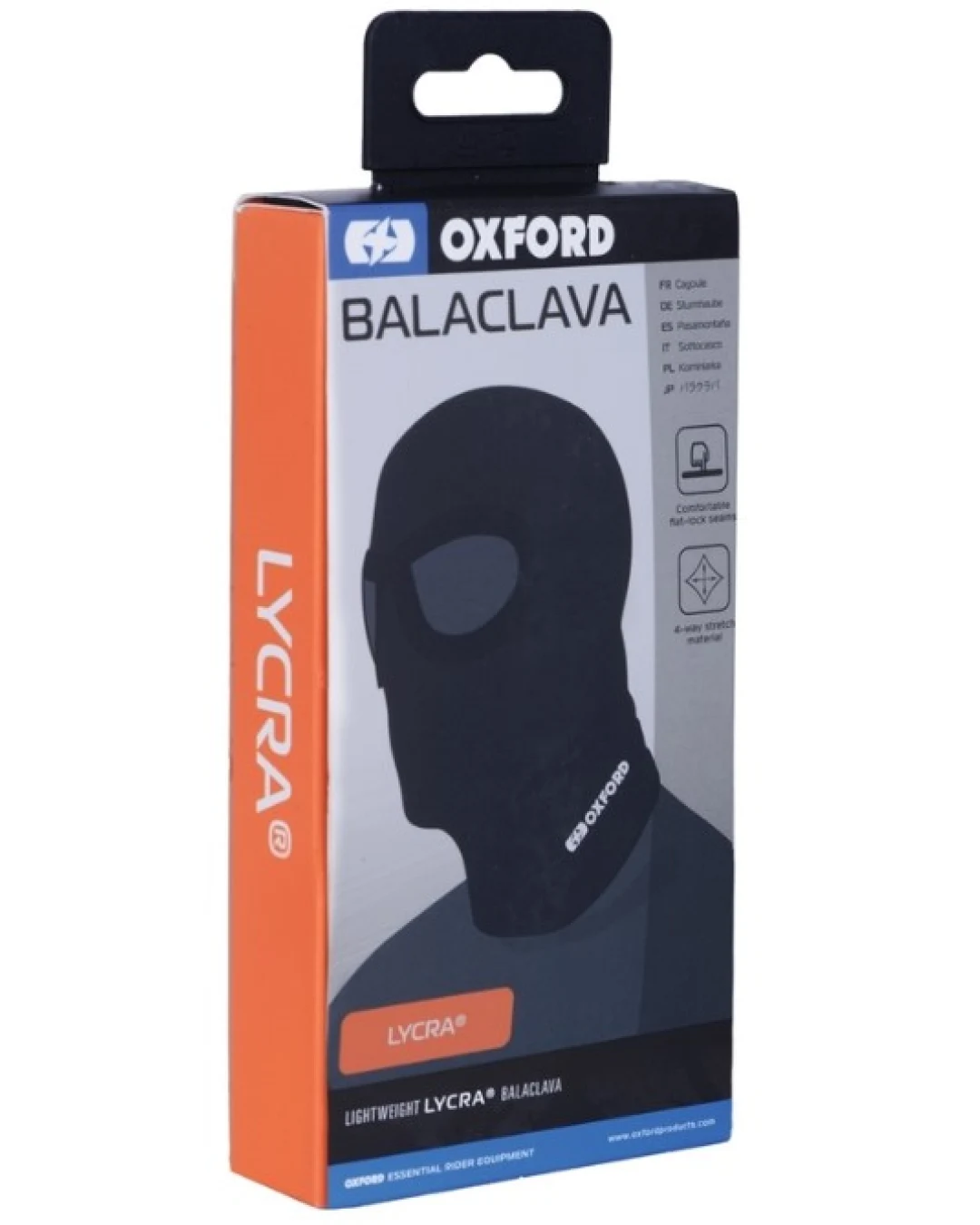 Боне OXFORD Balaclava Eyes Lycra Black