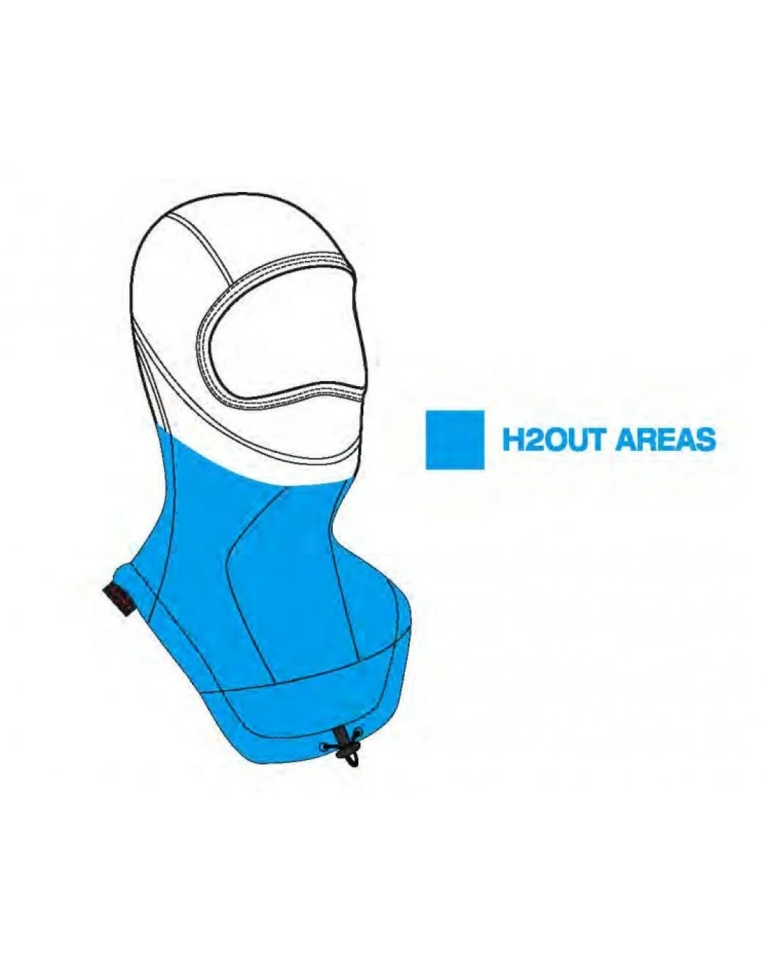 БОНЕ SPIDI BALACLAVA H2OUT