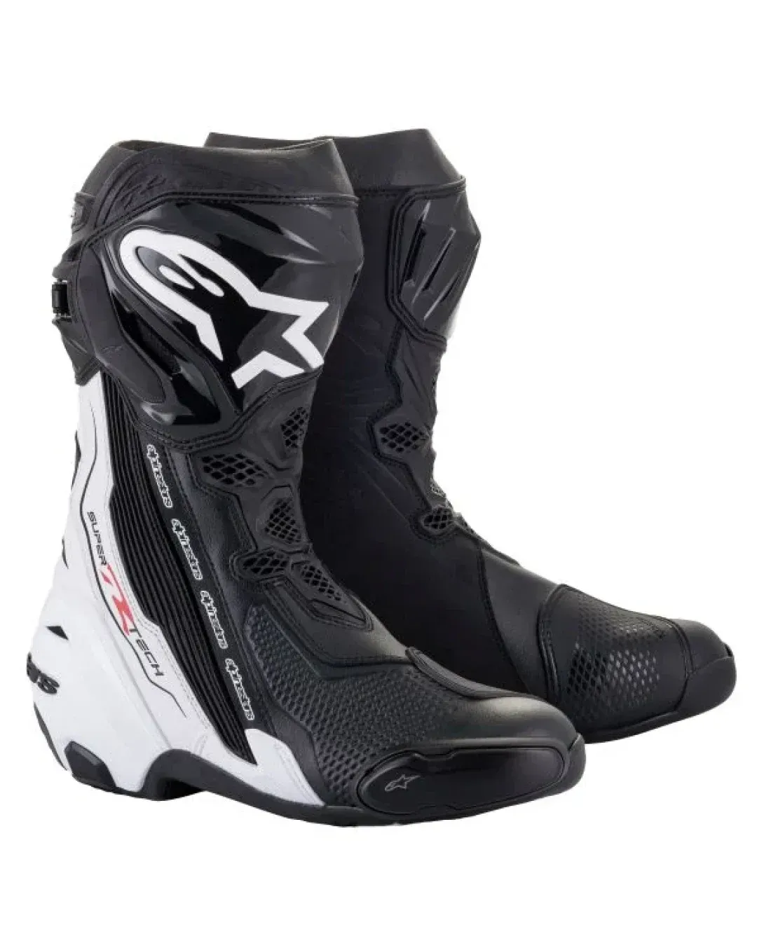 Ботуши ALPINESTARS SUPERTECH R BLACK/WHITE 2023