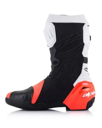 Ботуши ALPINESTARS SUPERTECH R VENTED BK/WHT/RED FLUO