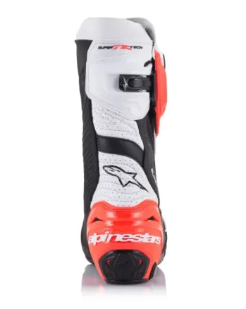 Ботуши ALPINESTARS SUPERTECH R VENTED BK/WHT/RED FLUO