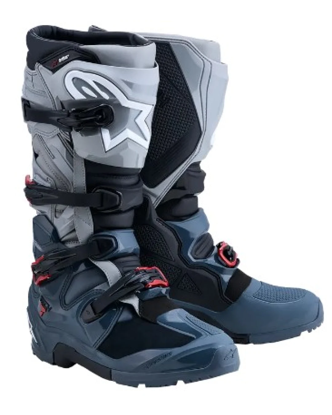 Ботуши ALPINESTARS TECH 7 Enduro Drystar® DK GRY/RED