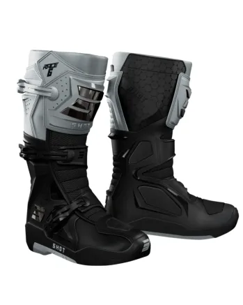 Ботуши Shot Race 6 Black/Grey/Chrome