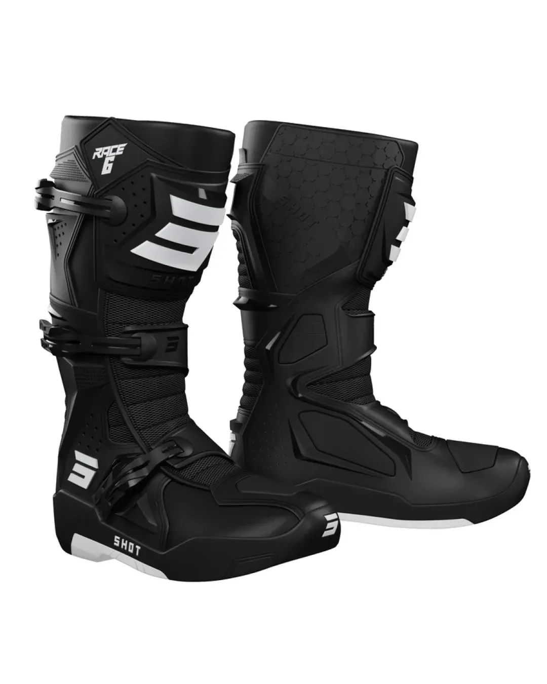 Ботуши SHOT Race 6 Black