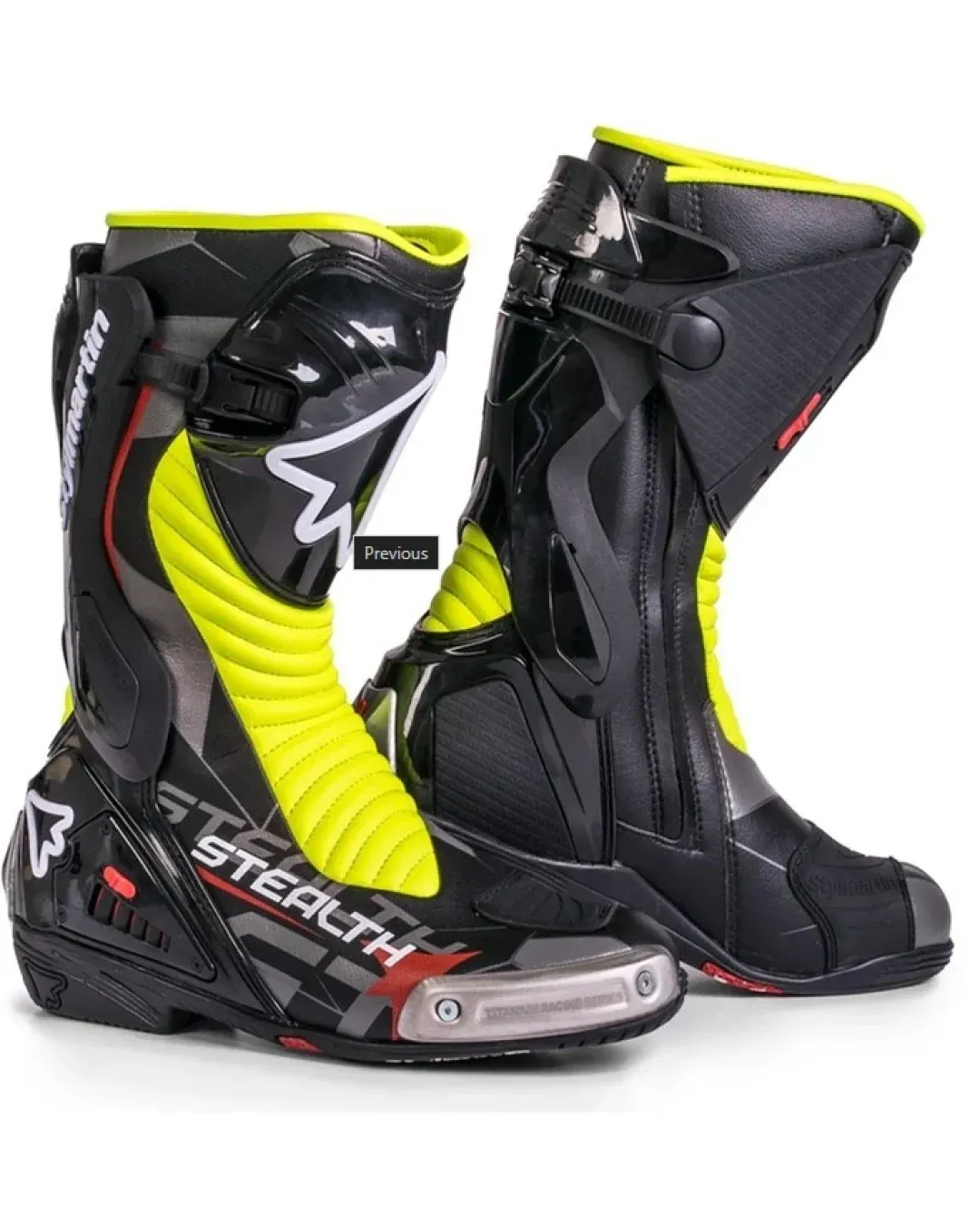 Ботуши Stylmartin Stealth EVO  Black/Yellow