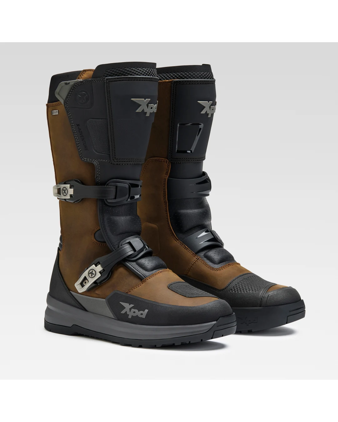 Ботуши за мотор XPD X-ADVENTURE H2OUT BROWN